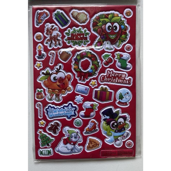Scentos Scented Stickers Glitter & Metallic Christmas Lot of 4 Packs 2021 - Picture 1 of 4